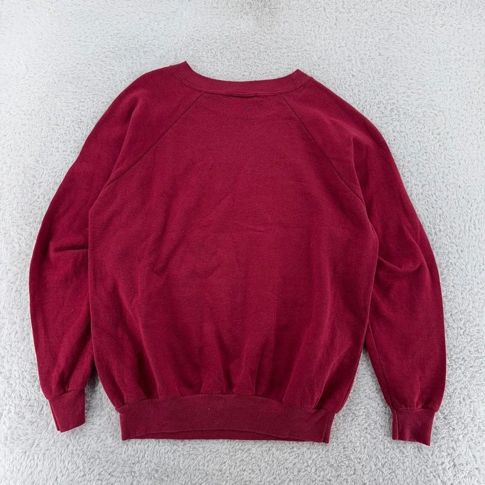 vintage 1987 WASHINGTON REDSKINS NFC Sweatshirt CROP‎ FIT SMALL nfl football 80s - Picture 2 of 6